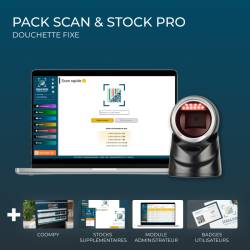 Scan&Stock Pro - Douchette Fixe